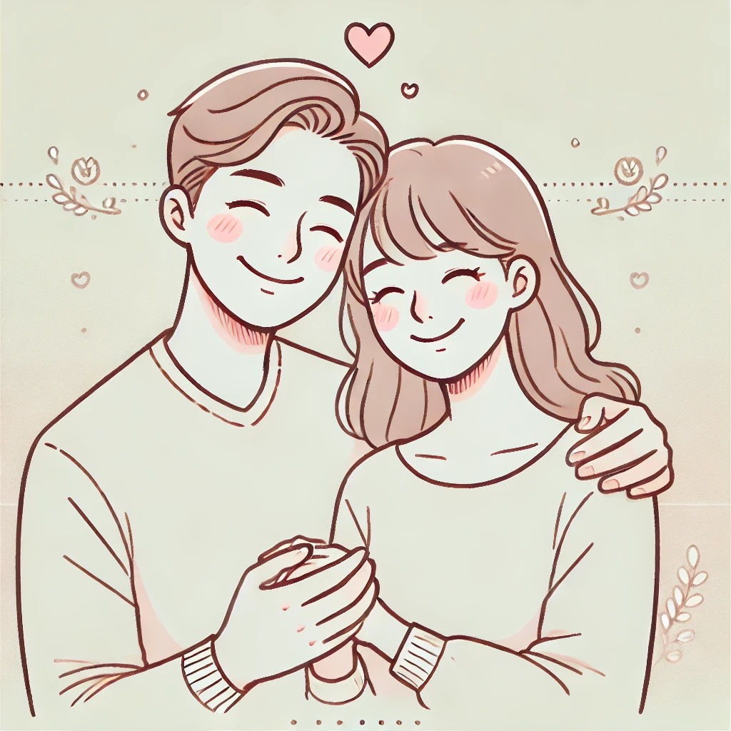 幸せなカップル